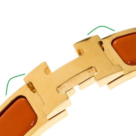 hermes bracelet q cp|7 Key Points to Spot a Fake Hermès Clic Clac H Bracelet.